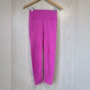 Fabletics SculptKnit® High-Waisted Legging Pink Magenta Size M LNC
